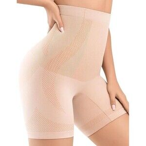 Moefanso Shapewear Tummy Control Shorts High Waisted Body Shaper Thigh Slimming